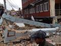 The destruction after an earthquake. Photo by Krish Dulal via Wikimedia commons