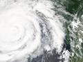 Phailin over the Bay of Bengal (Wikimedia)