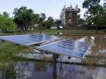 Solar power use in a Tamil Nadu farm (Source: Wikimedia Commons) 