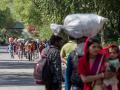 Migrants on their way home during the countrywide lockdown (Image: Stranded Workers Action Network)