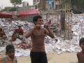 Waste pickers face harrowing occupational hazards and are exposed to toxins in the absence of protective gear. (Image: Ted Mathys, 2009) 