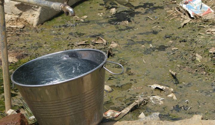 Adequate and safe drinking water, a valuable resource in rural India (Image Source: McKay Savage via Wikimedia Commons)