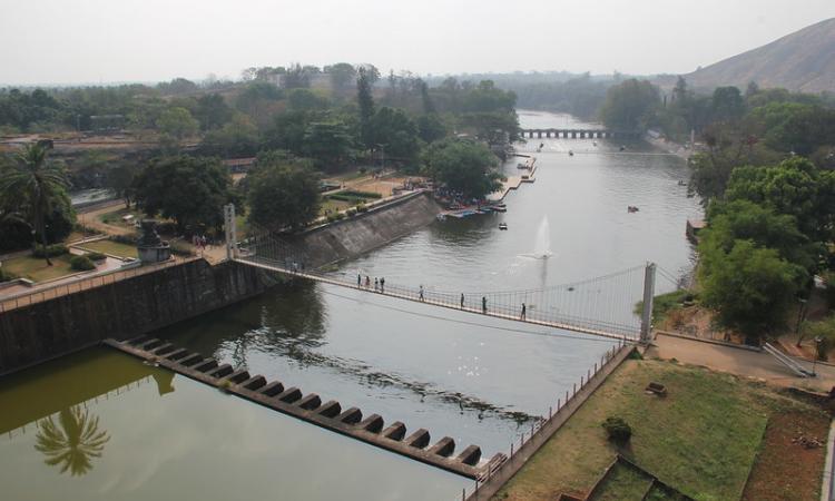 Malampuzha dam in Kerala (Image source: IWP Flickr Photos)