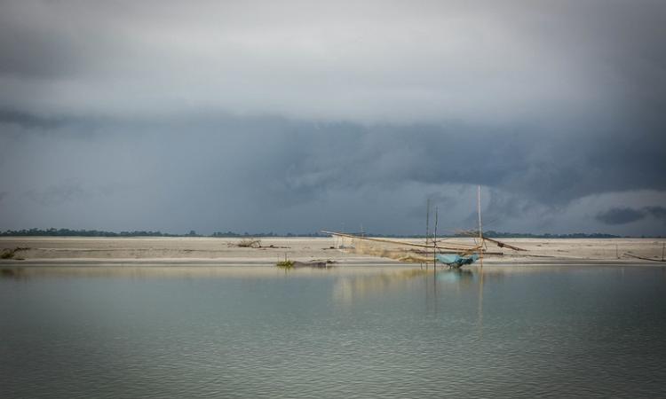 The Majuli island, a haven for fish (Image Source: Usha Dewani, India Water Portal)