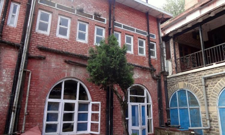 Four storage tanks are linked to 1350 sqm of rooftop area at Bishop Cotton School in Shimla.