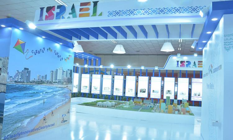 Israeli Pavilion at India Water Week 2016 (Source: Israel Embassy, New Delhi)