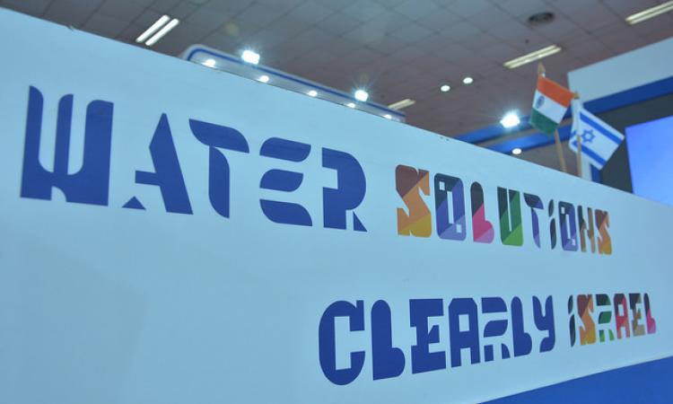 Israeli Pavilion at India Water Week 2016 (Source: Israel Embassy, New Delhi)