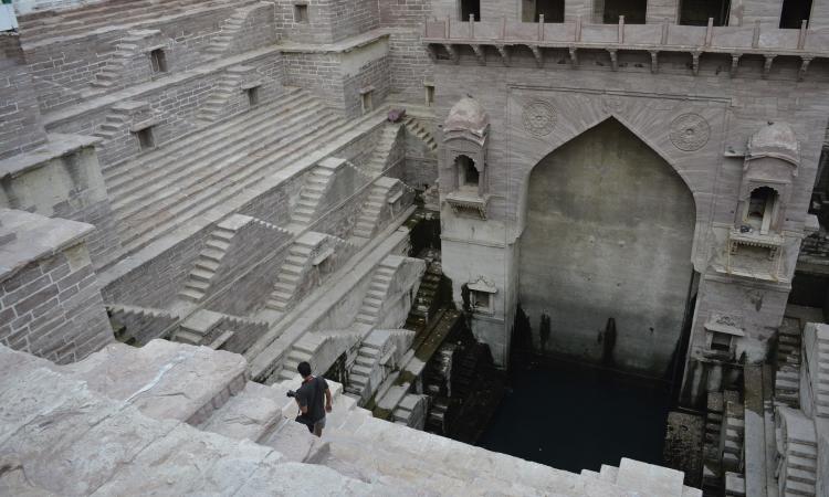 Toorji ka jhalra, one of the step ponds that attracts tourists in Jodhpur.