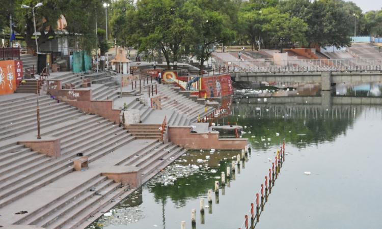 Kshipra at Mangalnath Ghat, Ujjain