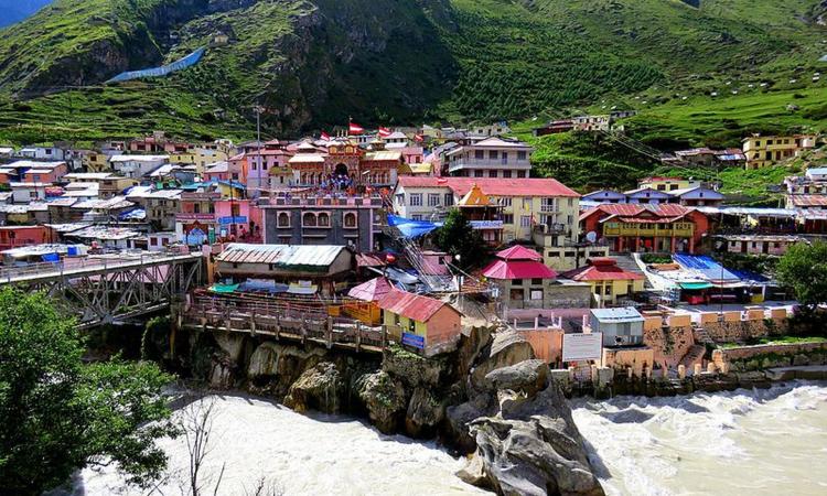 Alakananda near Badrinath temple (Image: Shitha Valsan, Wikimedia Commons, CC BY SA-4.0 Int)