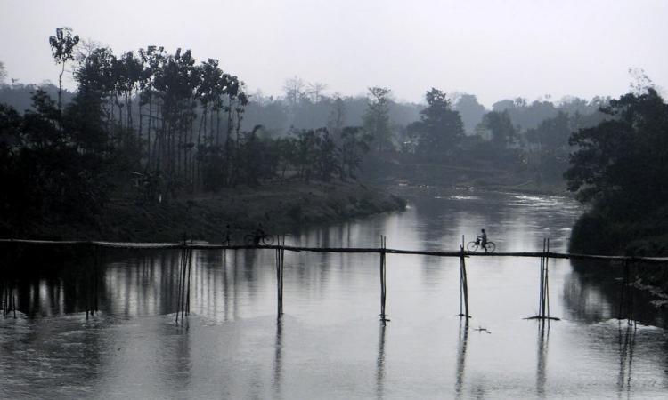 Soil erosion raises river beds in Tripura