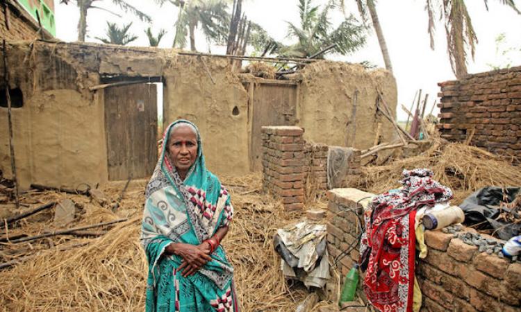 Millions of people in India and Bangladesh lost their means of employment, food, water and homes in one go during the cyclone (Image: Srikanth Kolari/ActionAid India)