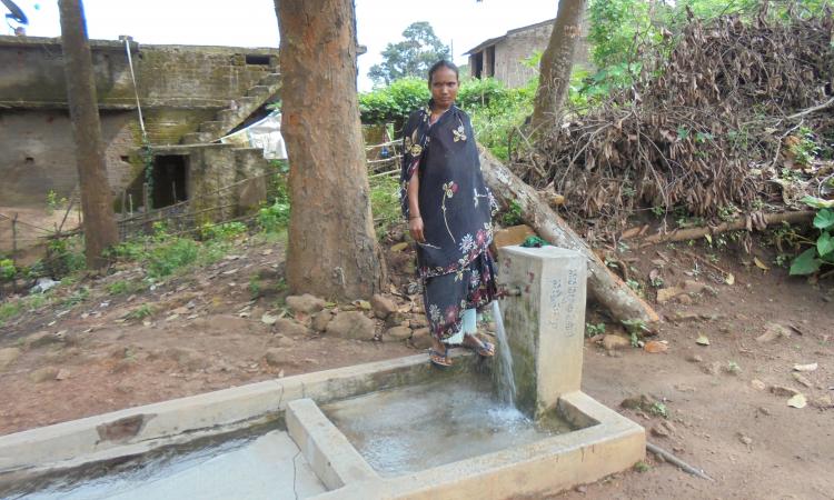 A standpost in Pakabu village