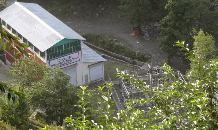 A small hydro power project in Chamba, Himachal Pradesh