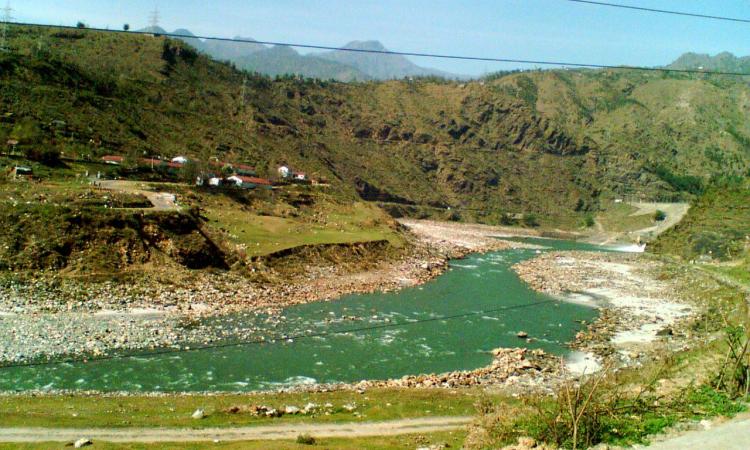 Hydel project near Kullu (Image: Nadir Hashmi, Flickr Commons)