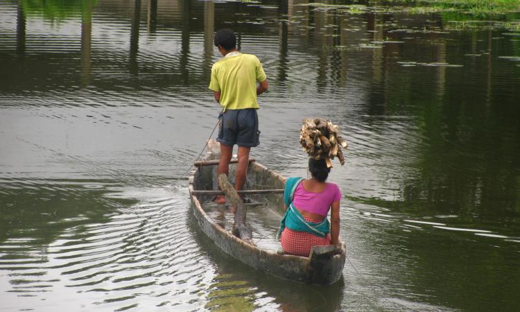 Floods in Majuli Assam. Photo credit: Mitul Baruah