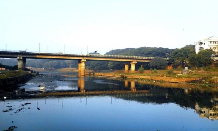 A view of the river Mutha, as she flows through Pune (Source: India Water Portal)