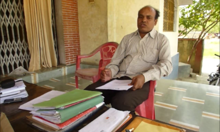 Sanjay Jaiswal in Mehdiganj