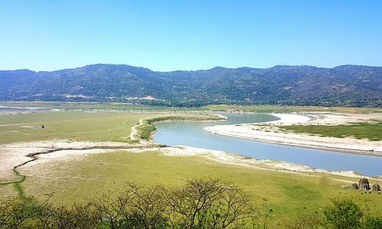 The Sutlej, from Bilaspur (Image Source: Wikimedia Commons)